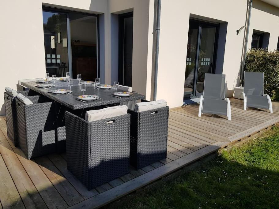 9 Pers 160 M² +Jardin- 10Mn Nantes -30Mn Mer Бугене Екстер'єр фото
